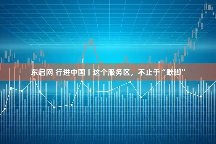 东启网 行进中国丨这个服务区，不止于“歇脚”