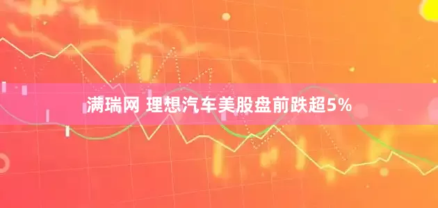 满瑞网 理想汽车美股盘前跌超5%